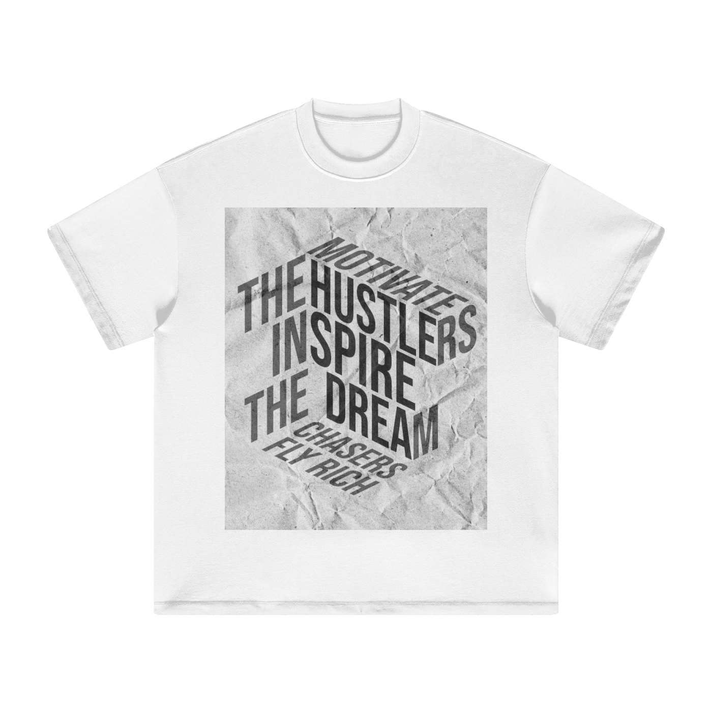 Motivate the Hustlers Tee (Gray)