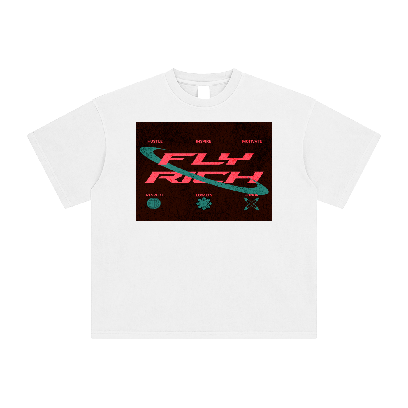 Fly Rich Inspire Tee (Red)
