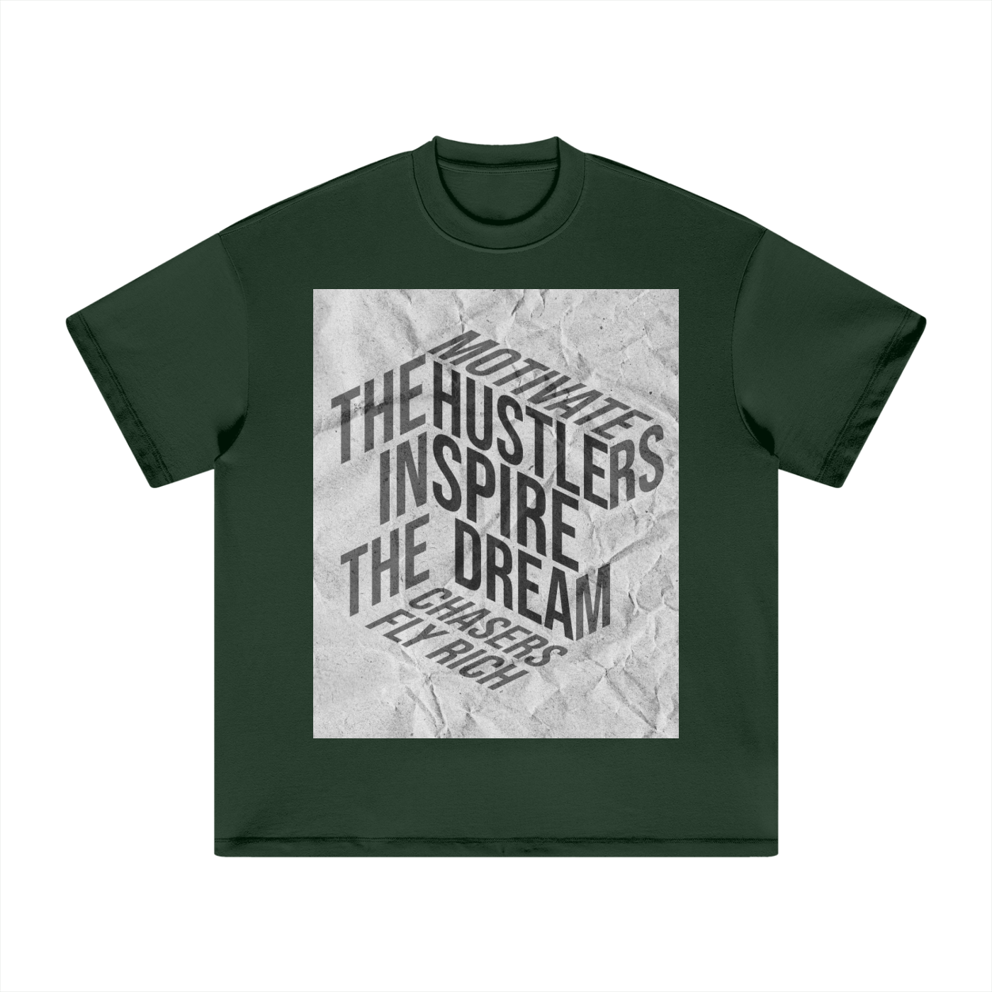 Motivate the Hustlers Tee (Gray)