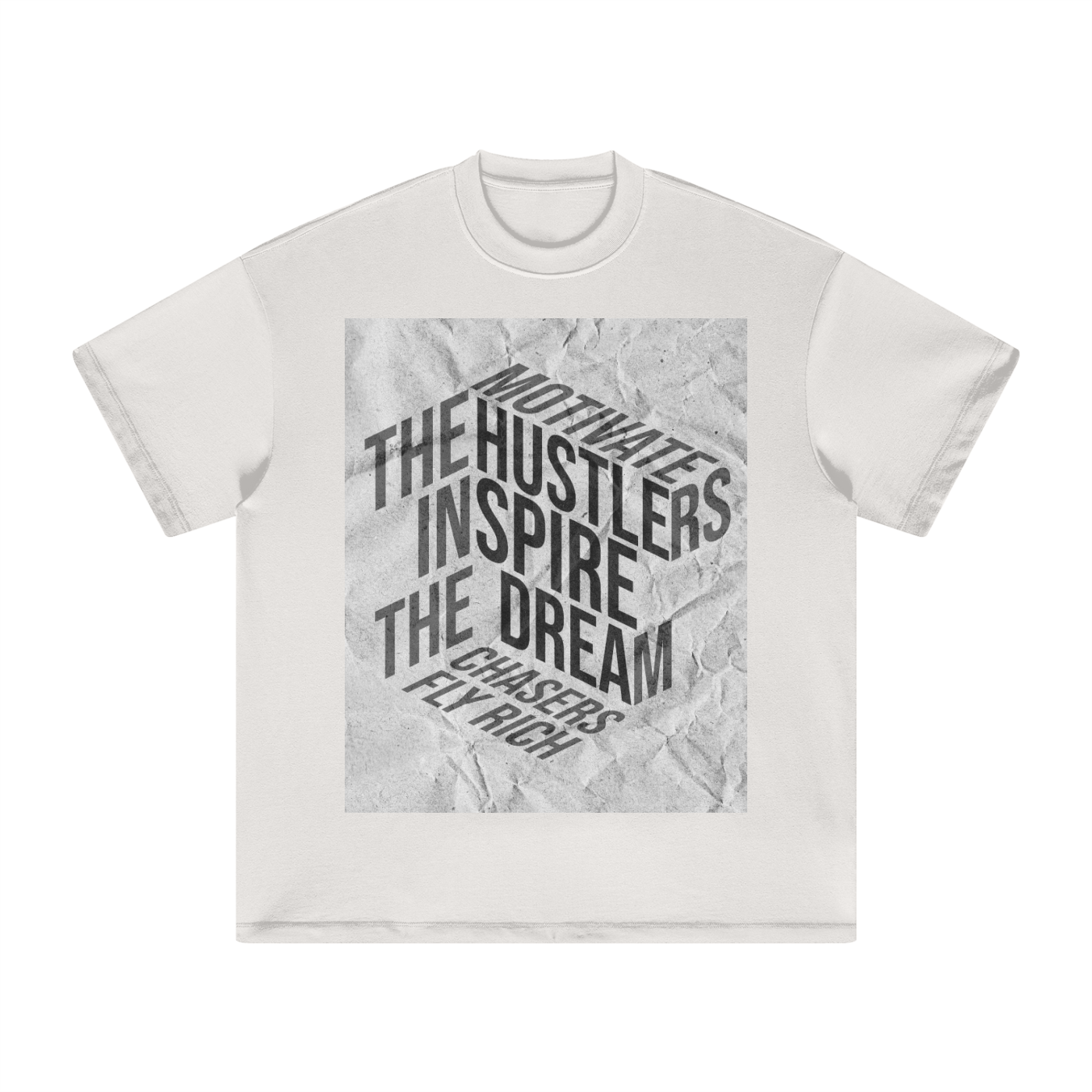 Motivate the Hustlers Tee (Gray)