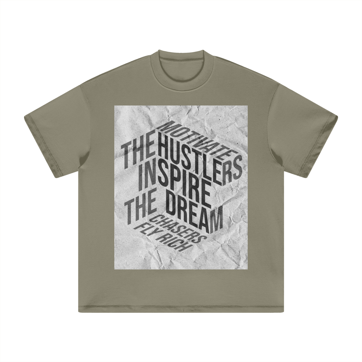 Motivate the Hustlers Tee (Gray)