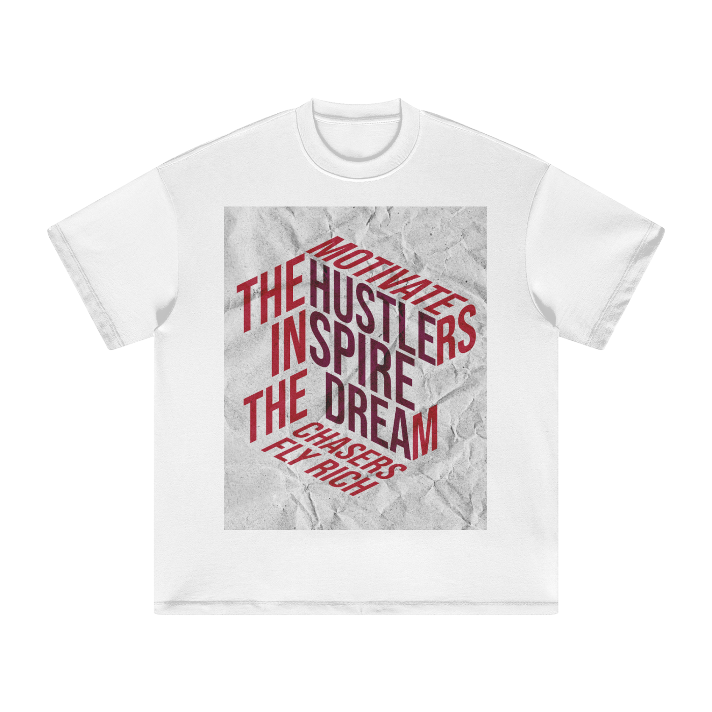 Motivate the Hustlers Tee (Red)