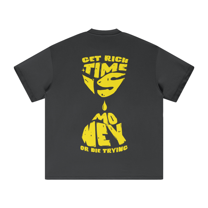 Time Is Money Tee (Yellow)