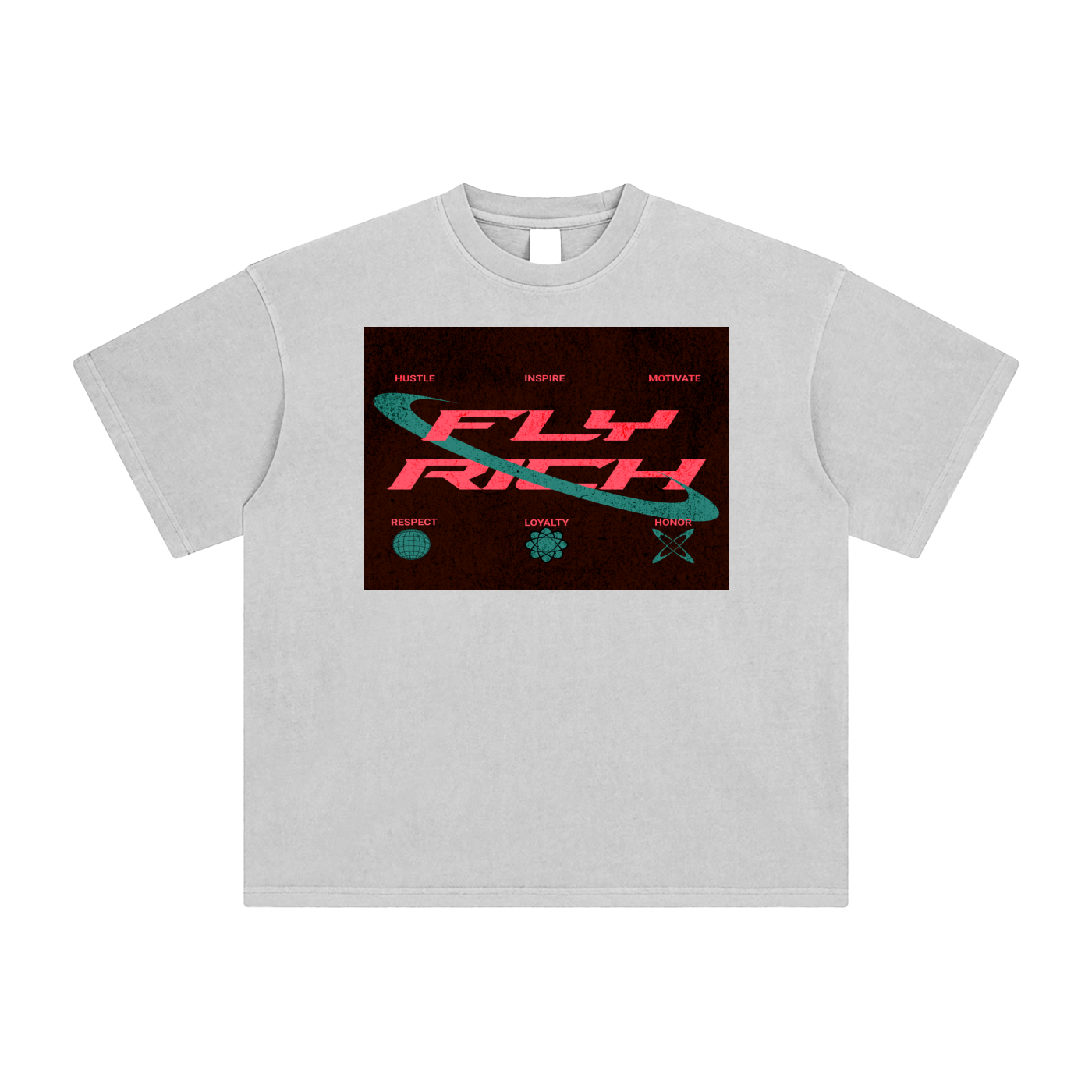Fly Rich Inspire Tee (Red)