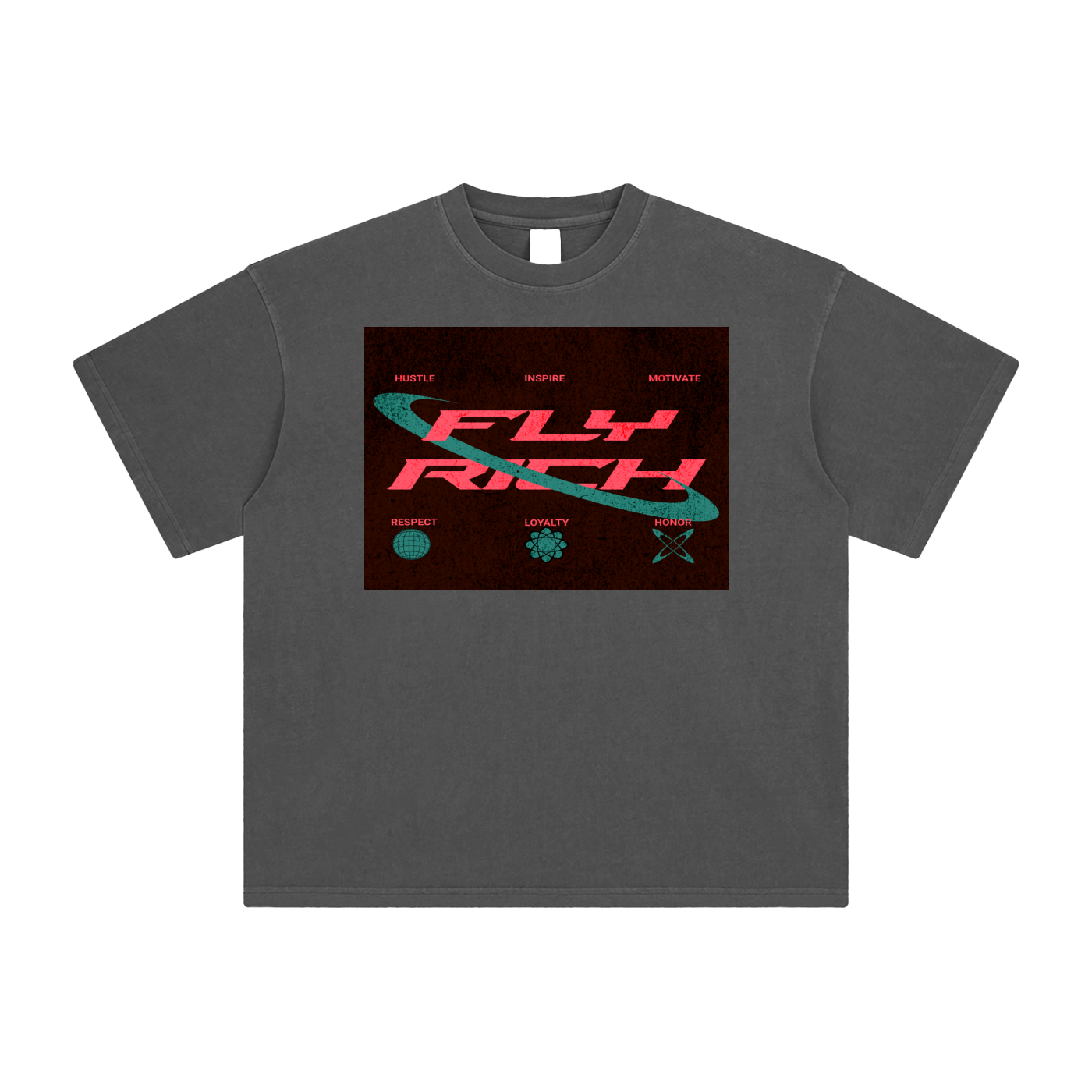 Fly Rich Inspire Tee (Red)