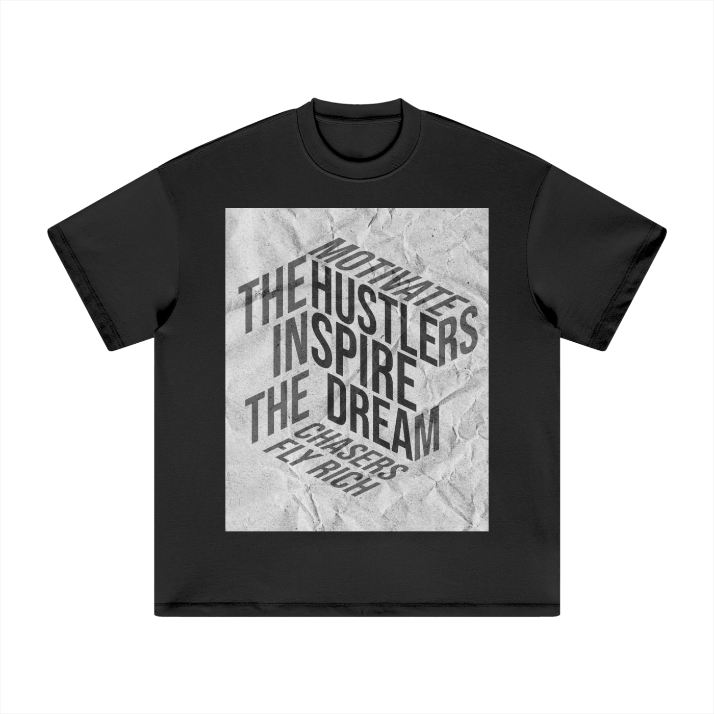 Motivate the Hustlers Tee (Gray)