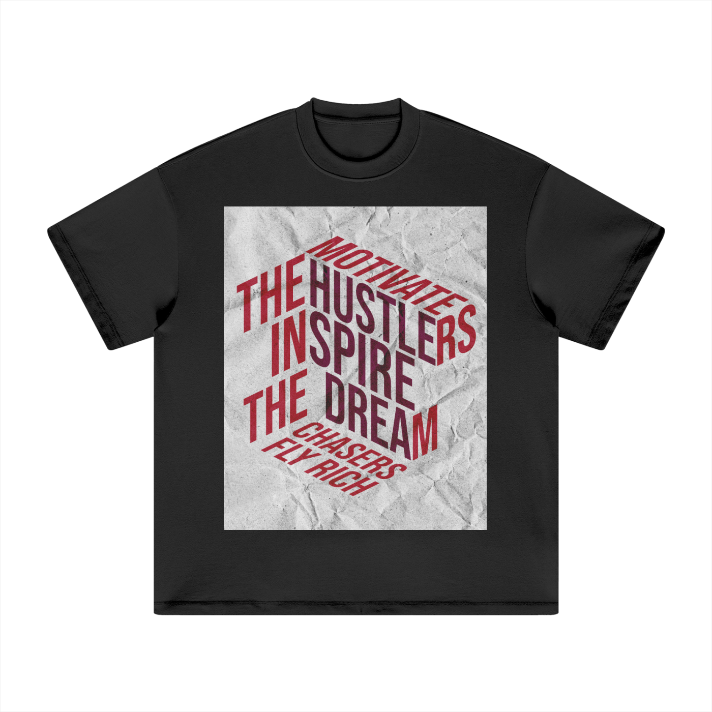 Motivate the Hustlers Tee (Red)