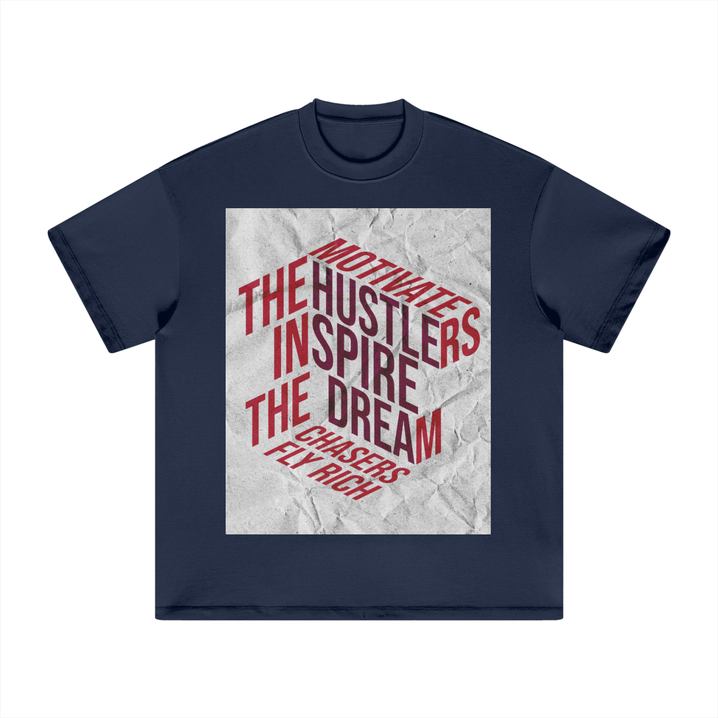 Motivate the Hustlers Tee (Red)