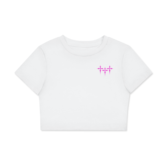 Women's Triple Cross Crop Tee