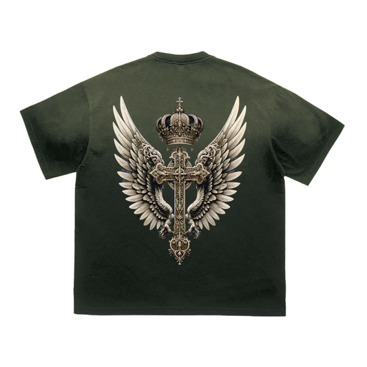 Vintage Washed Fly Rich Cross Tee