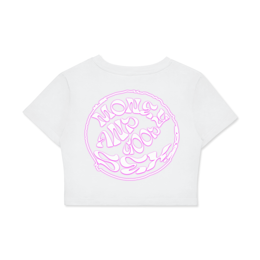 Women's Money and Good Sex Crop Top Tee