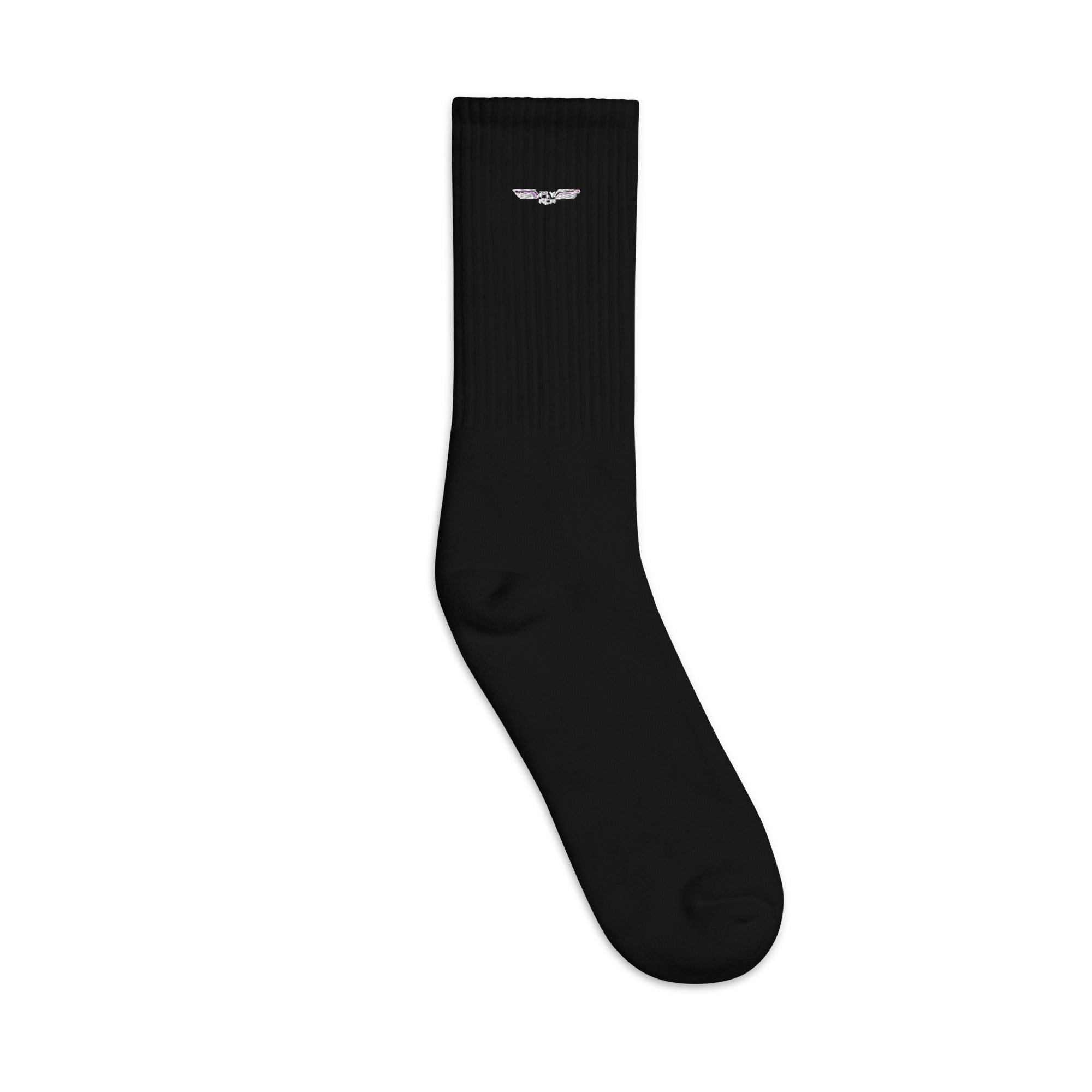 Fly Rich Embroidered socks