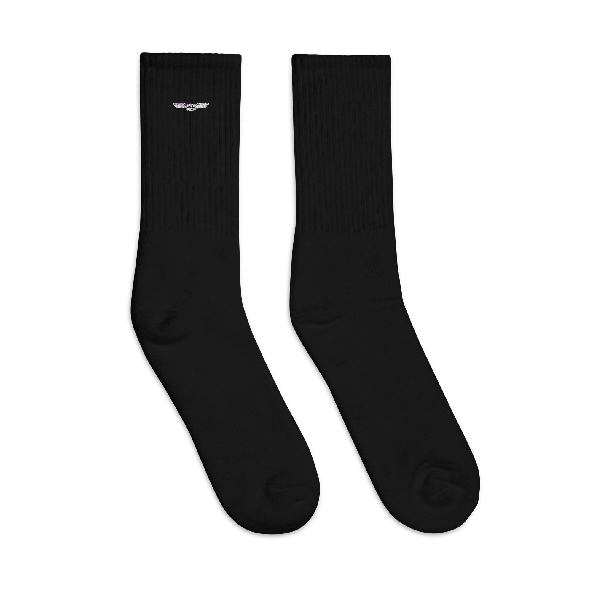 Fly Rich Embroidered socks