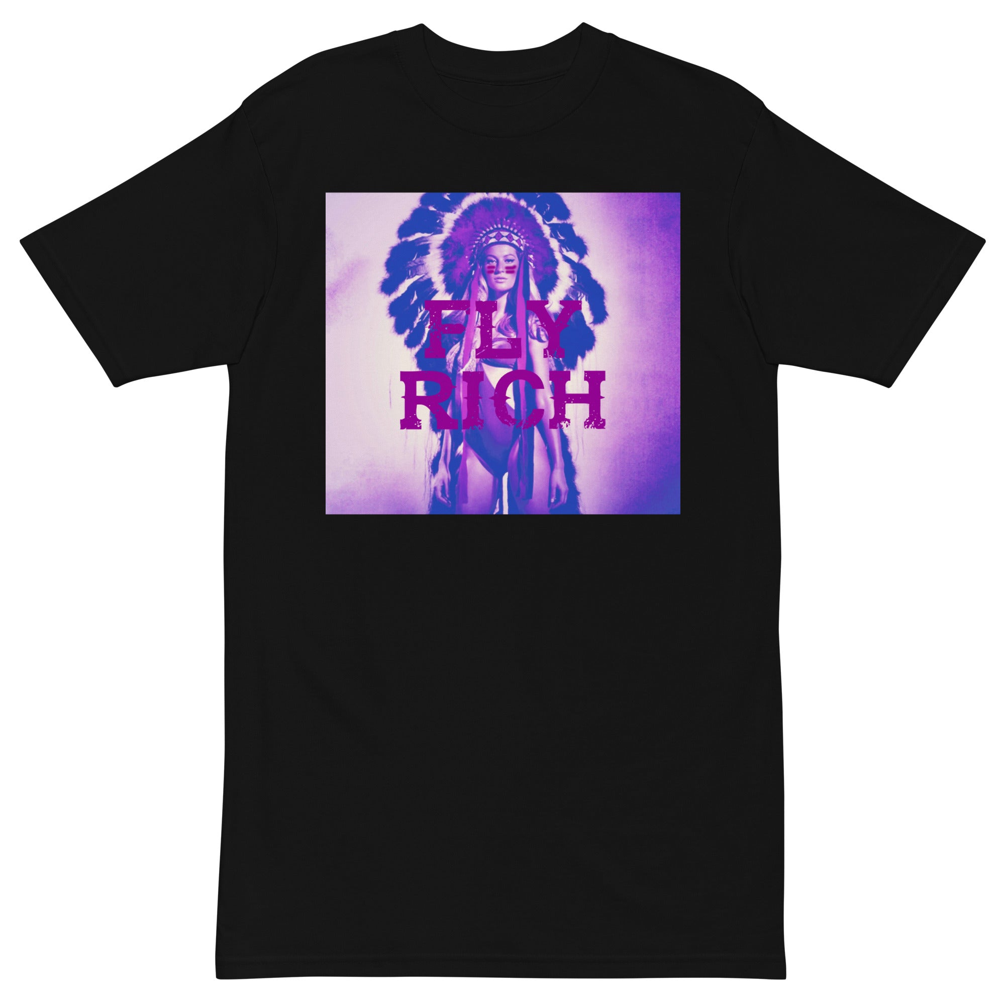 Fly Rich Indian Tee (Purple)