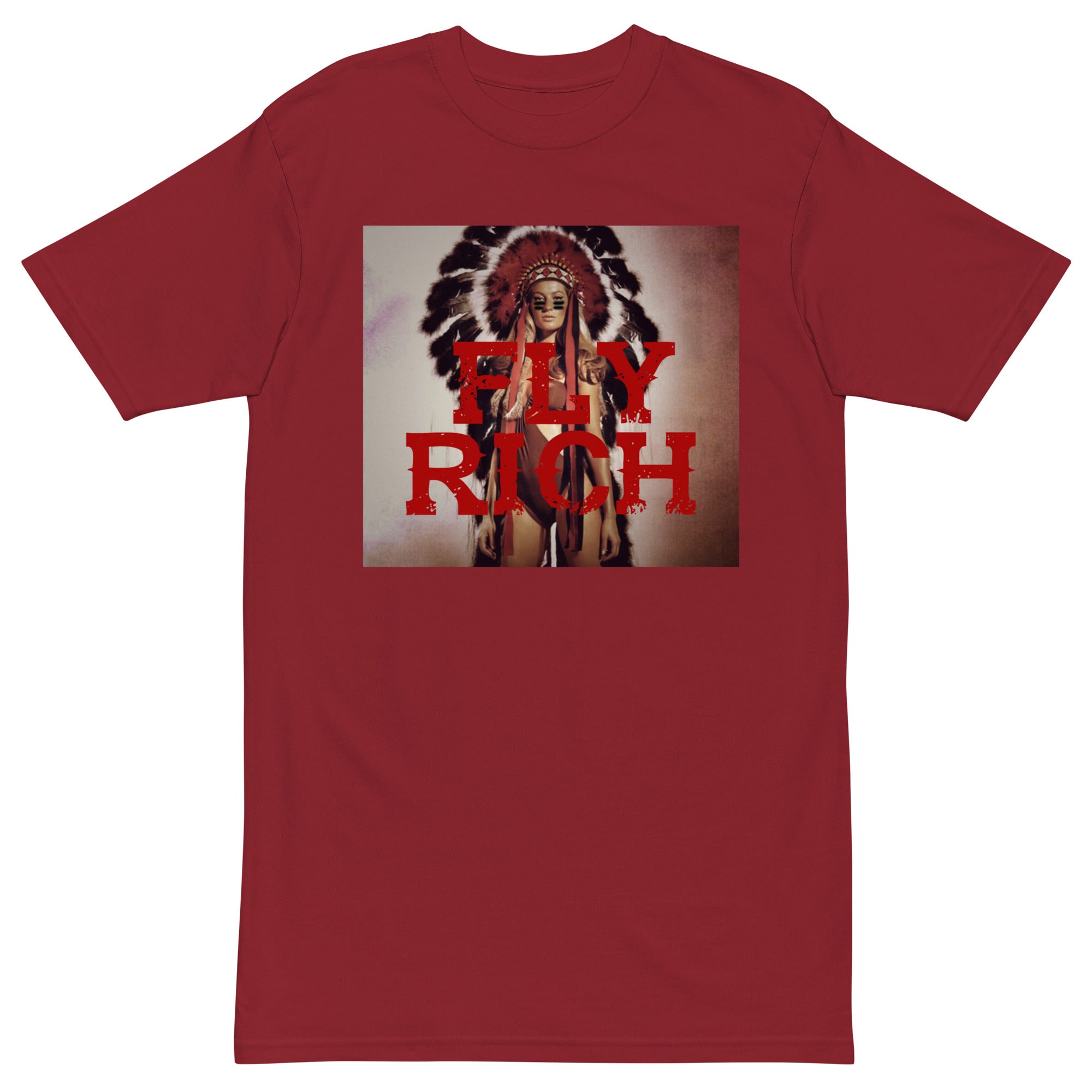 Fly Rich Indian Tee (RED)