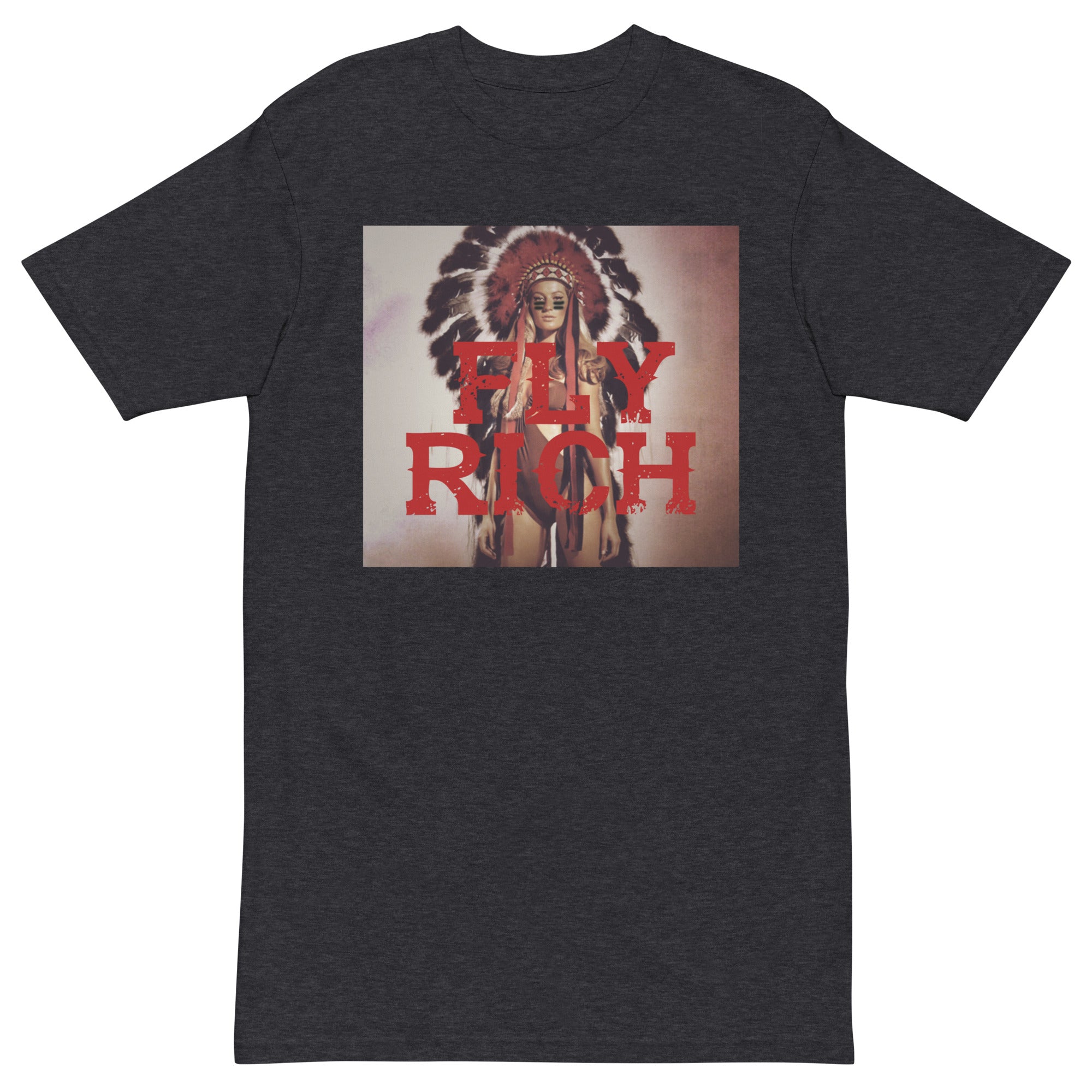 Fly Rich Indian Tee (RED)