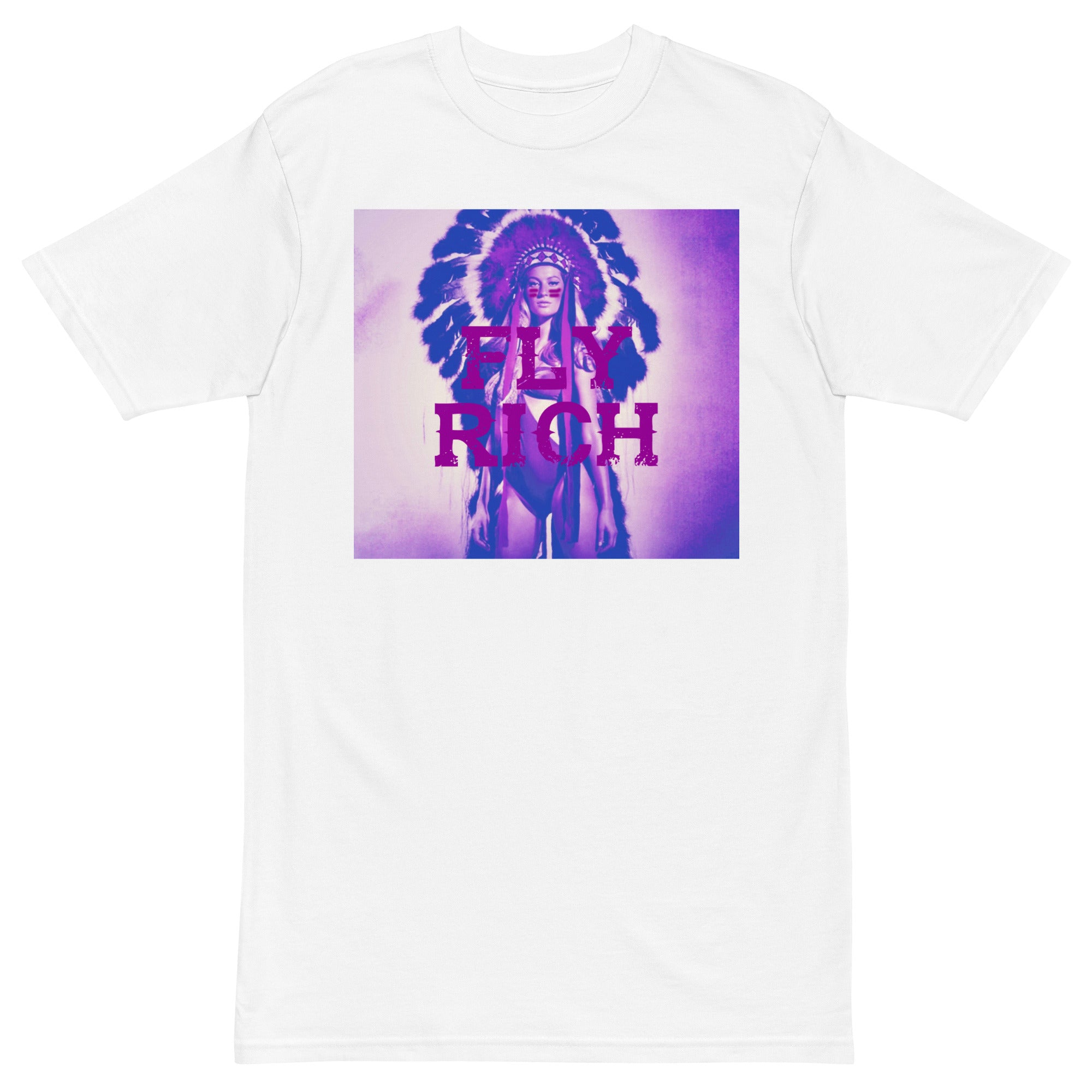 Fly Rich Indian Tee (Purple)